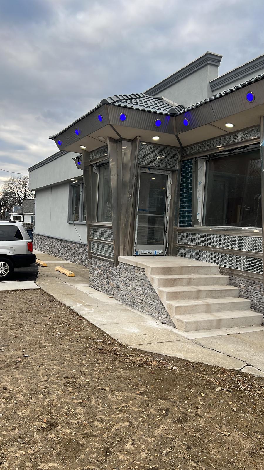Commercial Diner Exterior Build-Out