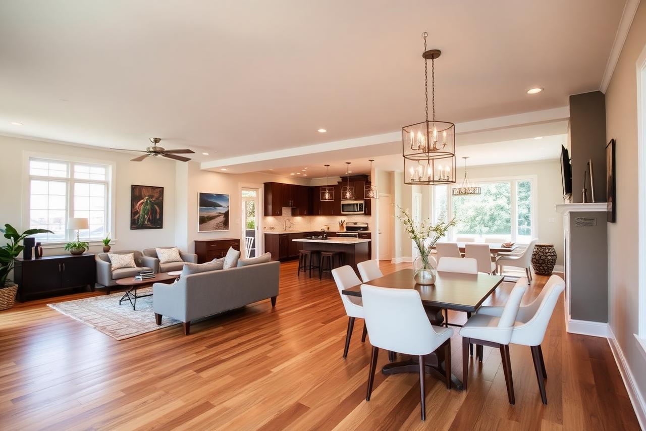 Interior remodeling project